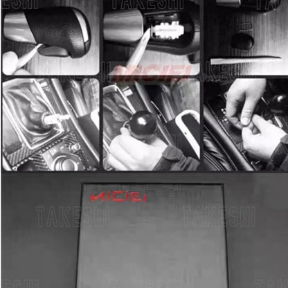 馬自達專用 MICIEI 下壓式排檔頭｜按壓式自排