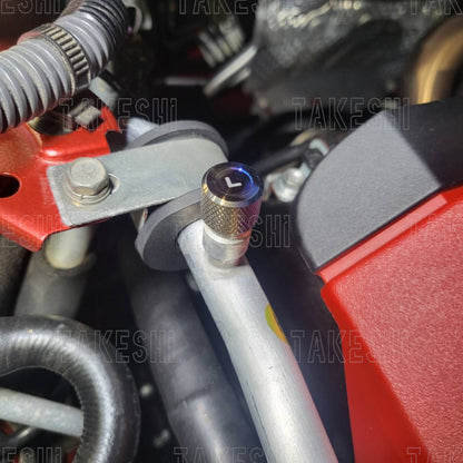 JDC Customs 鈦合金冷氣管路裝飾蓋｜Grade5 鈦合金｜美國 JDC｜引擎室精品化｜通用型