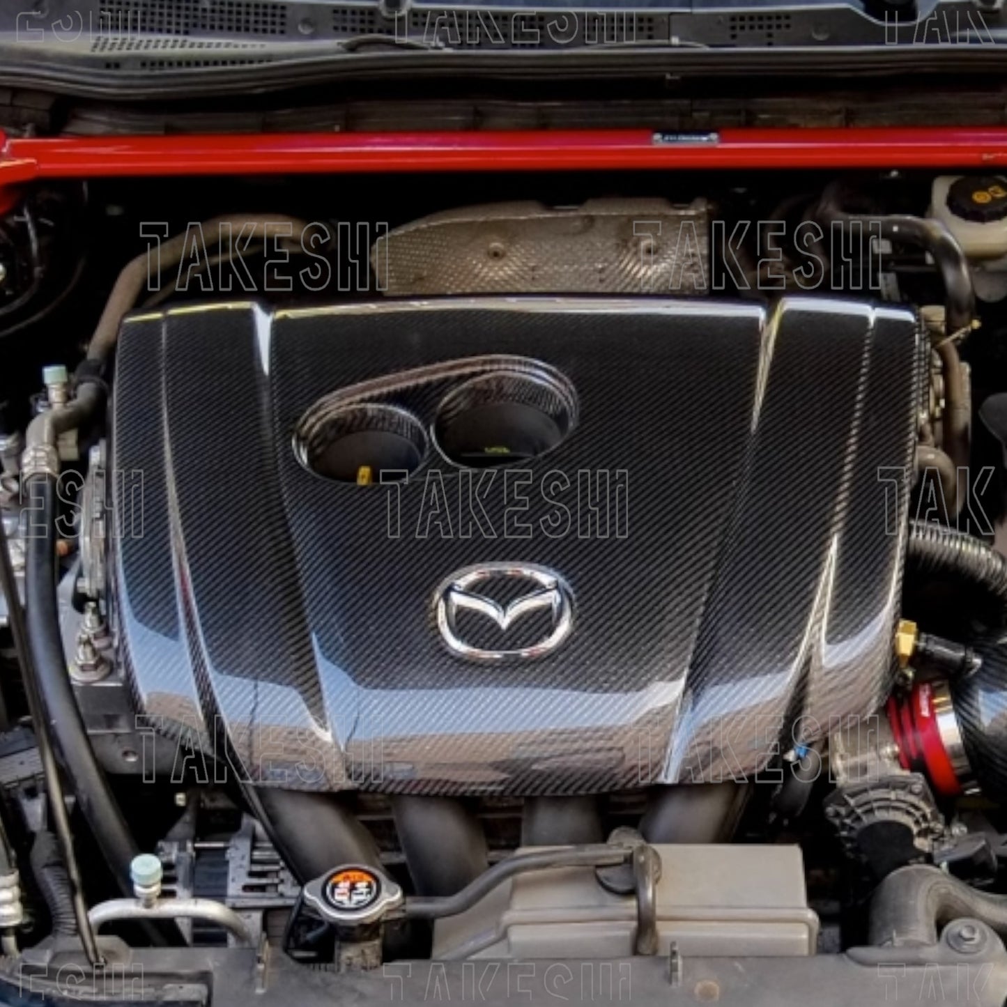 19-24 馬自達 MAZDA3 / CX-30 碳纖維引擎裝飾蓋