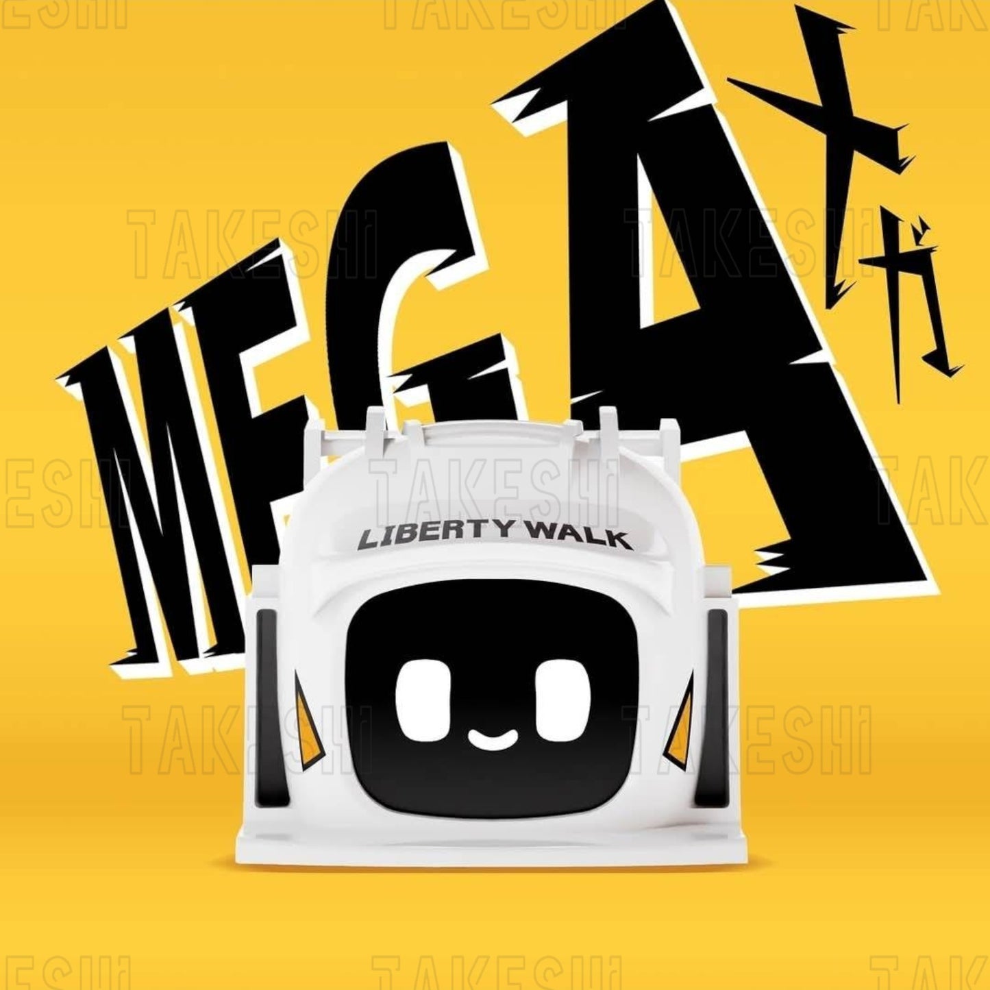 預購 DASAI MEGA MOCHI3 X LIBERTY WALK 大麻糬 充電款 裝飾機器人