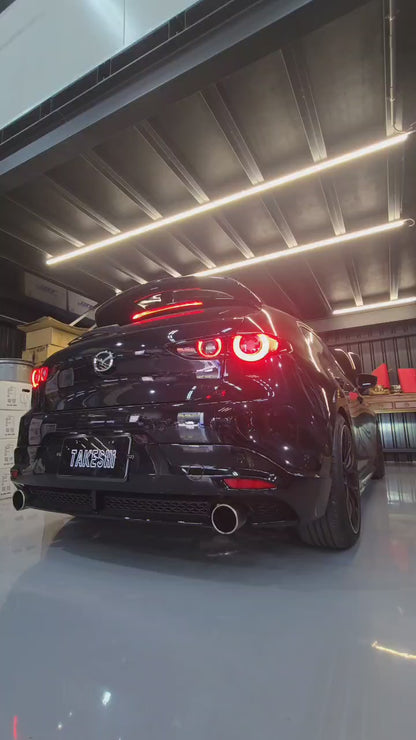 19-25 MAZDA3 CX30 TAKESHI手工排氣管尾段 五門專用