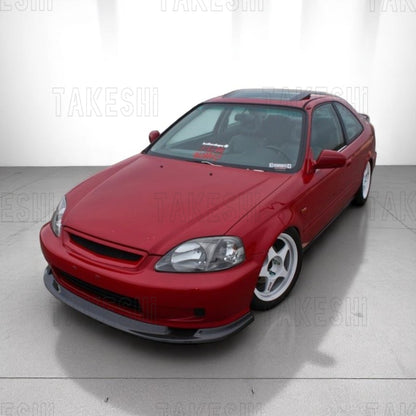 99–00 HONDA CIVIC K8 小改款 GV 前下巴｜PU 空力套件｜K8 專用 前下擾流