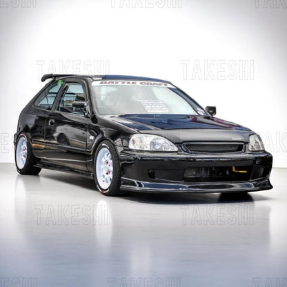 99–00 HONDA CIVIC K8 小改款 JB 前下巴｜PU 空力套件｜K8 專用 前下擾流