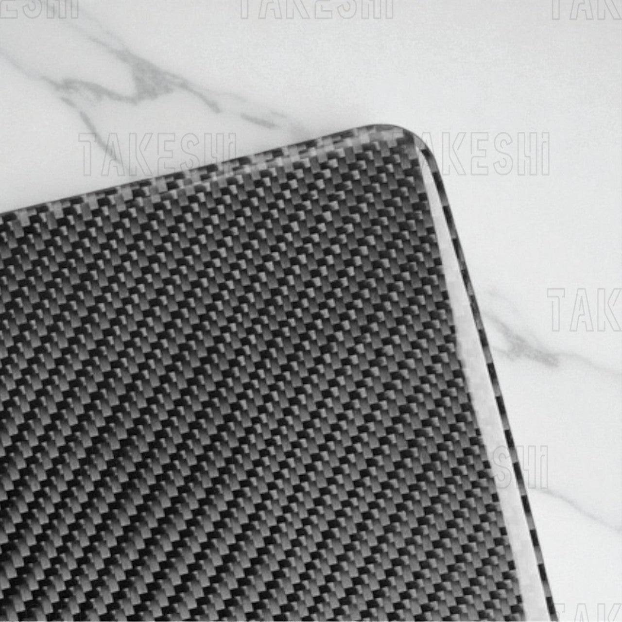 23+ 特斯拉 TESLA MODEL Y 3 真碳纖維中央杯架飾板貼片