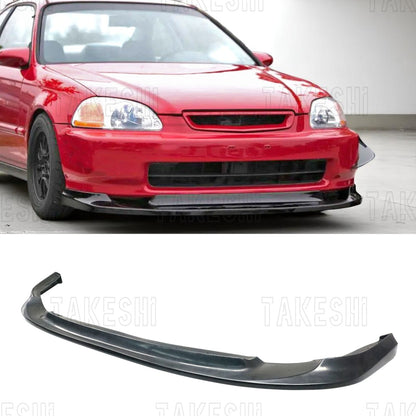 96–98 HONDA CIVIC K8 改款前 GV 前下巴｜PU 空力套件｜K8 專用 GV 風格 前下巴