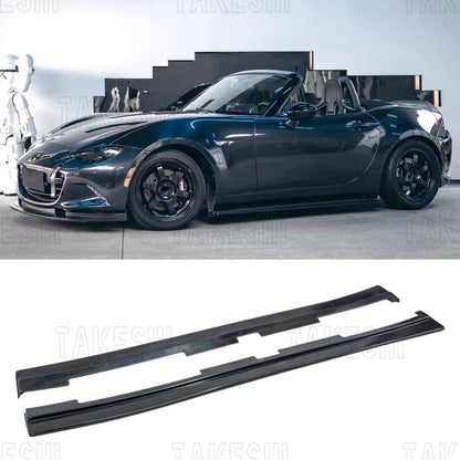 16–25 MAZDA MX-5 ND TYPE-A 側裙｜PU 空力套件｜MX5 ND 專用 側裙延伸