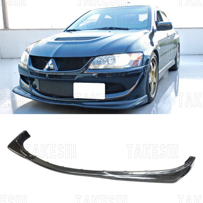 03–05 MITSUBISHI LANCER EVO8 CT9A VAR 前下巴｜PU 空力套件