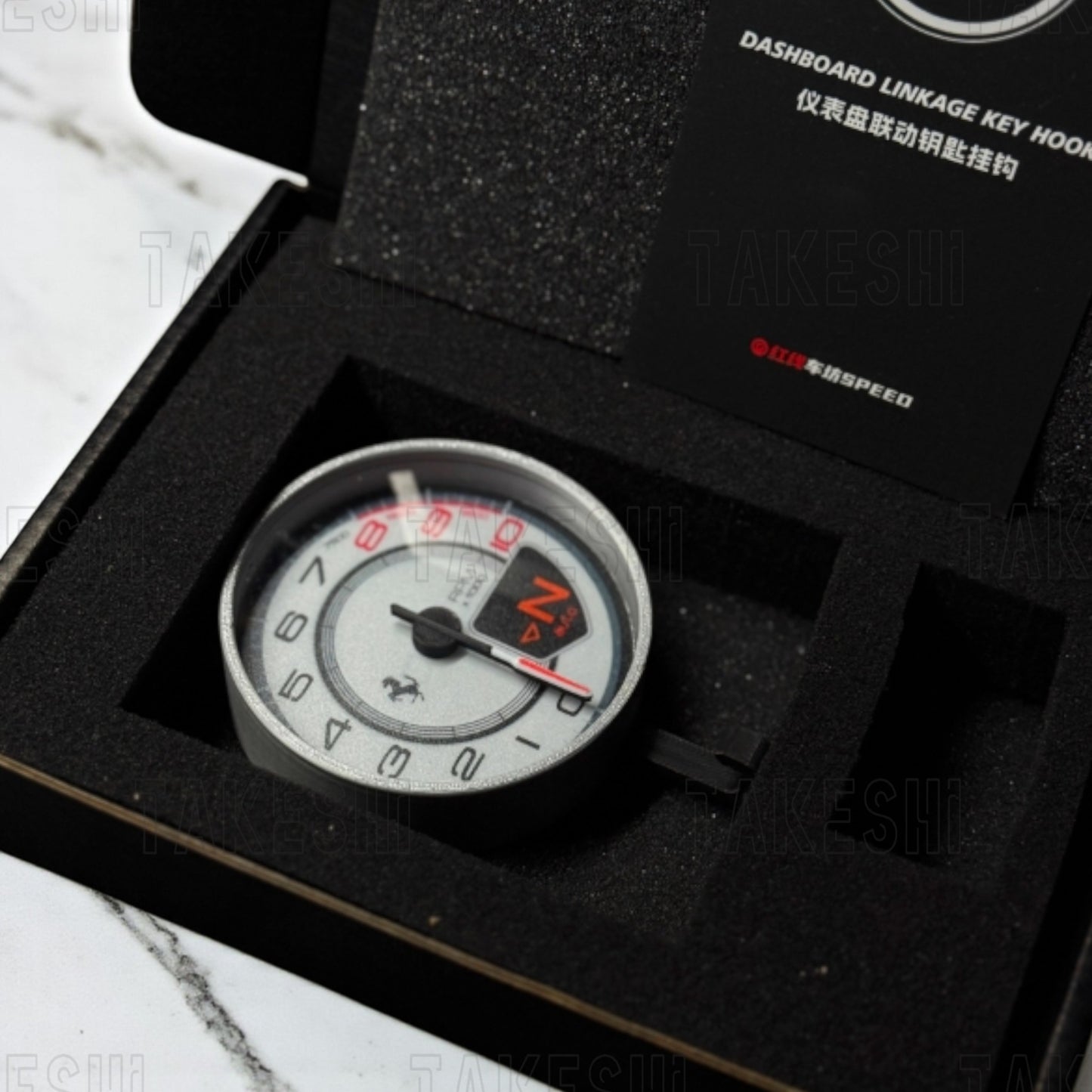 FERRARI 488 PISTA 重量聯動轉速表鑰匙掛勾