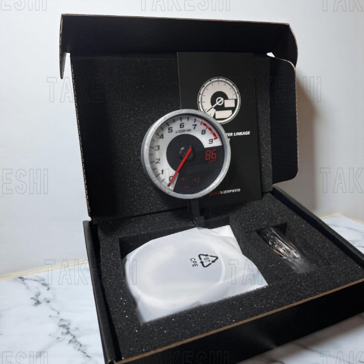 TOYOTA 86 SUBARU BRZ 重量聯動轉速表鑰匙掛勾