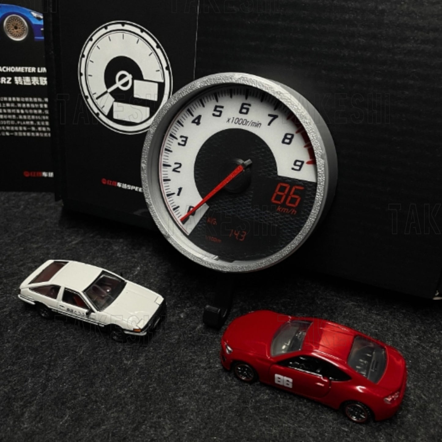 TOYOTA 86 SUBARU BRZ 重量聯動轉速表鑰匙掛勾