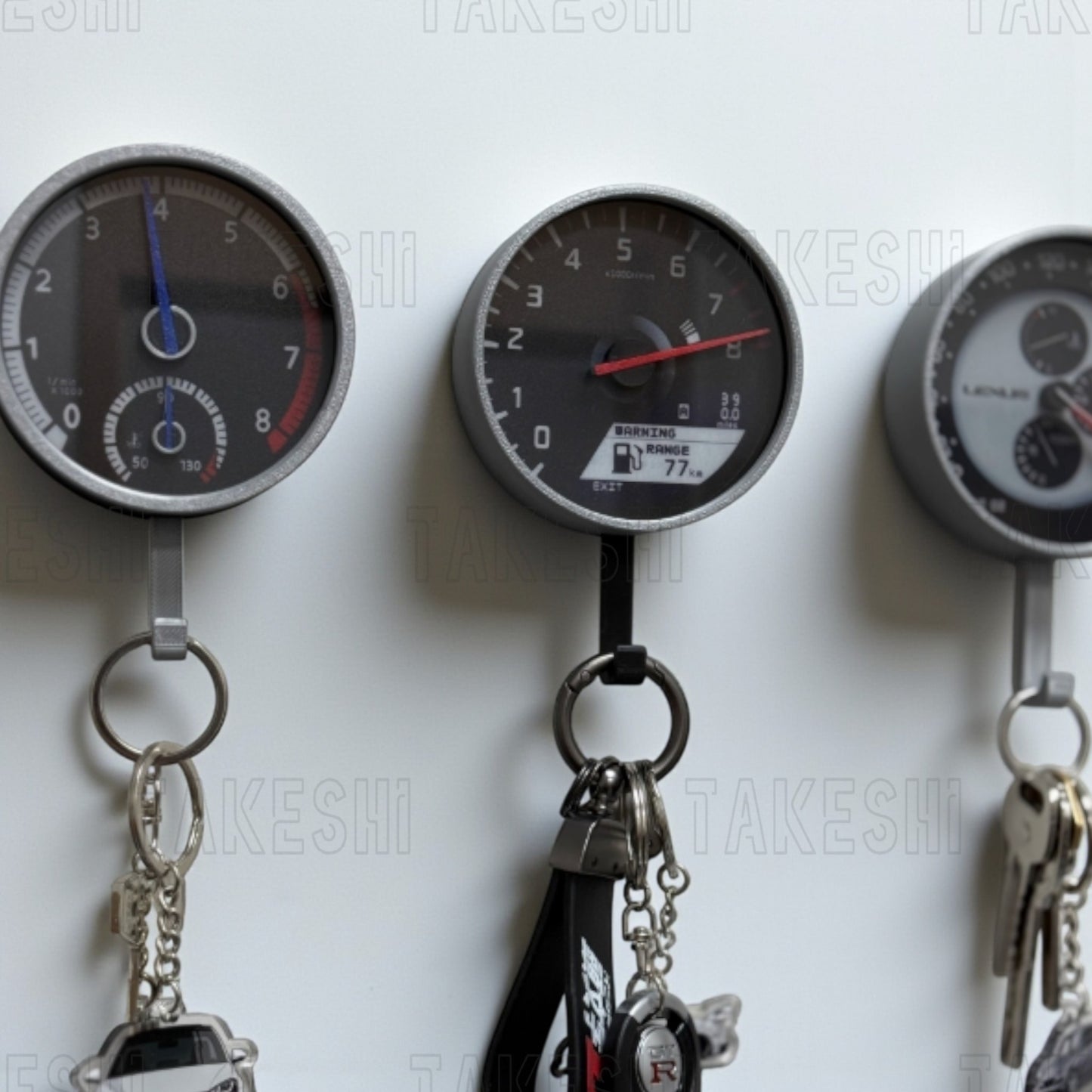 NISSAN GTR R35 重量聯動轉速表鑰匙掛勾